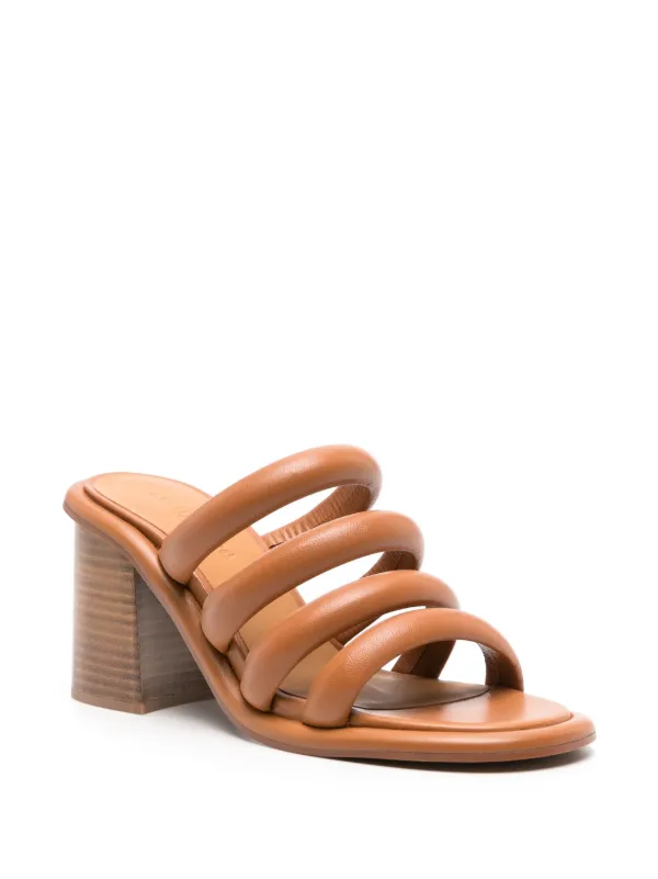 新着 レザーサンダル Chloé By See | JP FARFETCH | ブラウン 靴