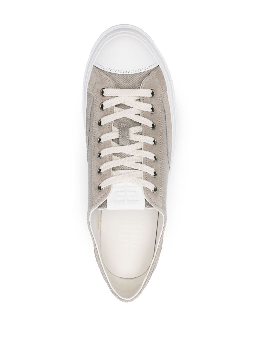 Shop Givenchy City Low-top Sneakers In Grey