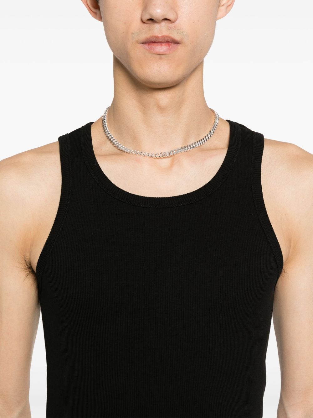 Givenchy Geribbelde tanktop Zwart