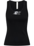 Dion Lee DLE organic cotton tank top - Black