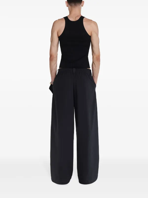 DION LEE◆シアー/キャミソール・タンクトップ/L/ポリエステル/BLK/無地// Dion Lee DLE タンクトップ | ブラック | FARFETCH JP
