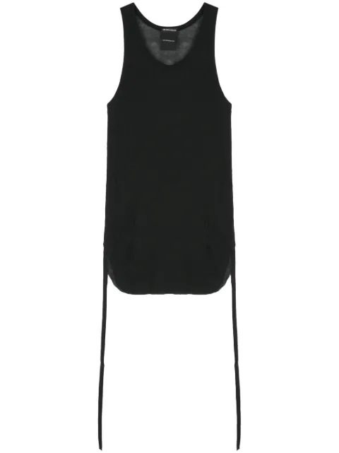 Ann Demeulemeester semi-sheer fine-knit top
