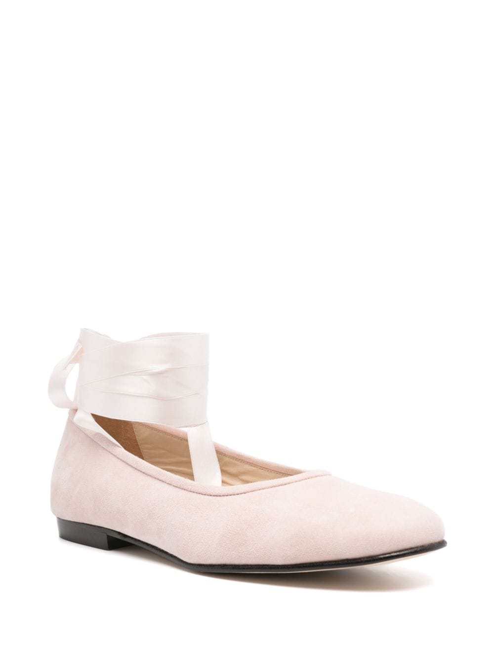 Image 2 of BODE Musette suede ballerina shoes