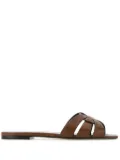 Saint Laurent Tribute leather sandals - Brown