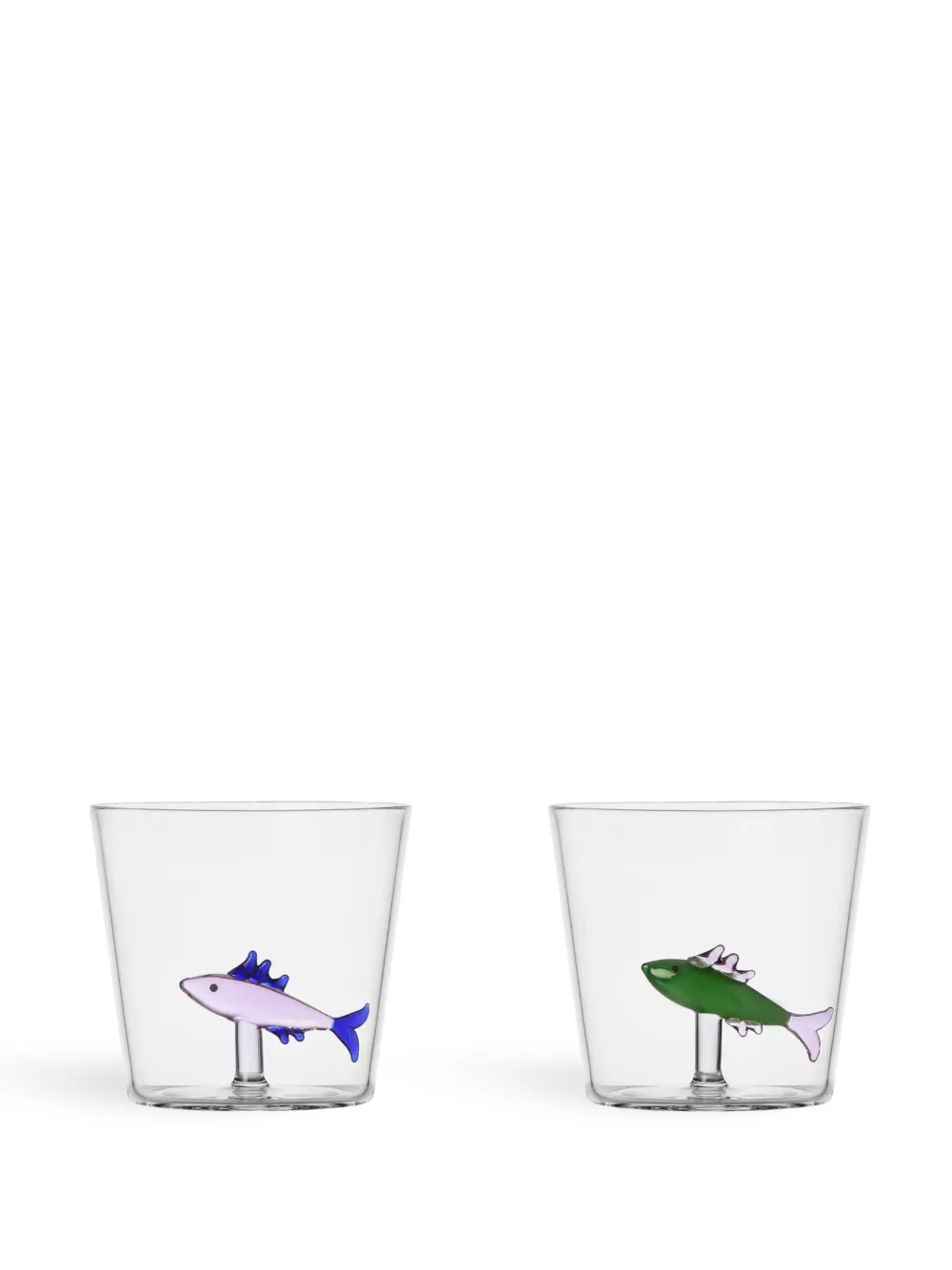Ichendorf Milano Marine Garden Assorted Tumblers (set Of Six) In White