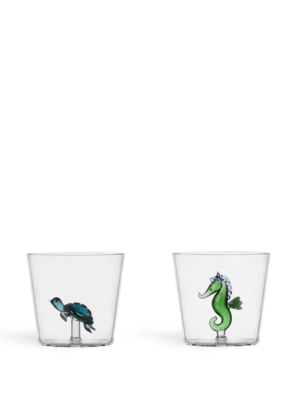 Ichendorf Milano Marine Garden Assorted Tumblers (set Of Six) In White