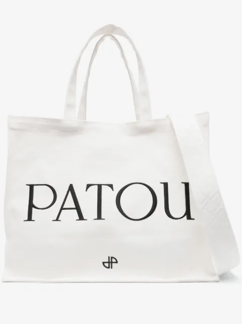 Patou grand sac cabas Patou en toile