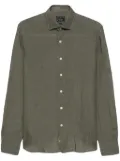 Orian long-sleeve linen shirt - Green