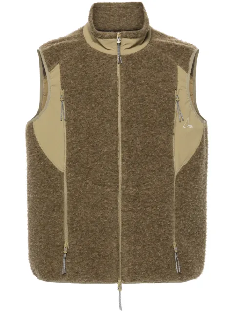 ROA Polar zip-up fleece gilet