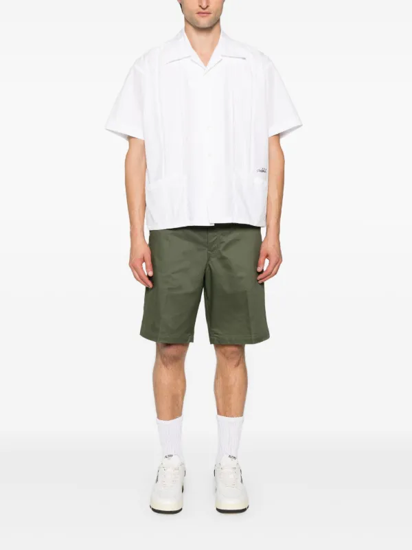 Neighborhood ロゴパッチ ショートパンツ | グリーン | FARFETCH JP