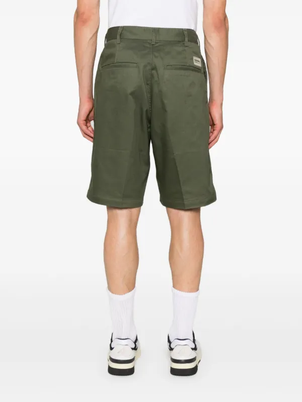 Neighborhood ロゴパッチ ショートパンツ | グリーン | FARFETCH JP