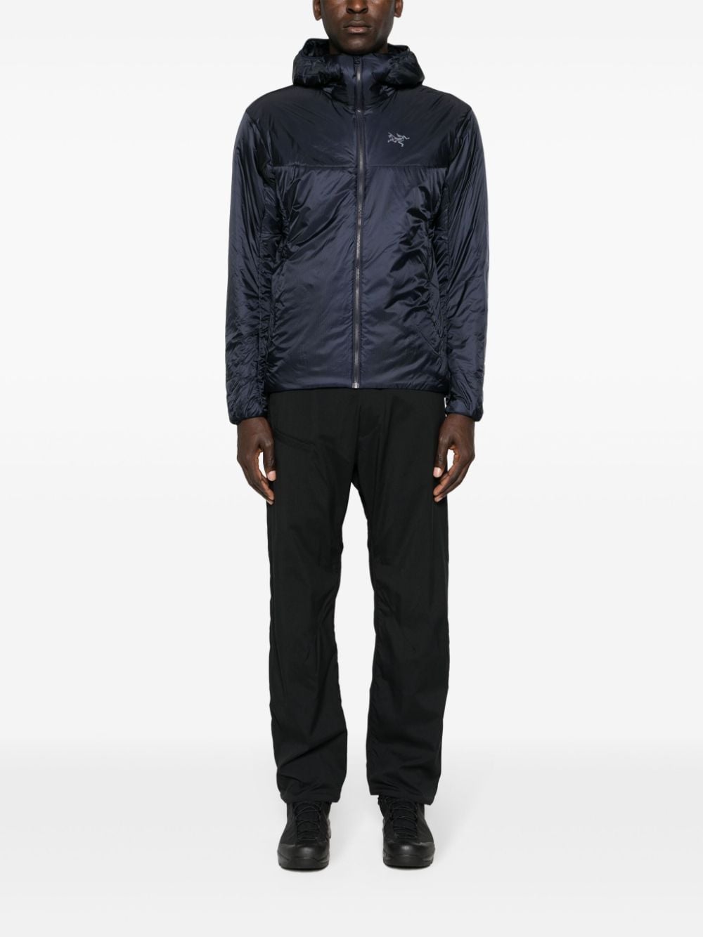 Shop Arc'teryx Nuclei Ripstop Hooded Jacket In Blue