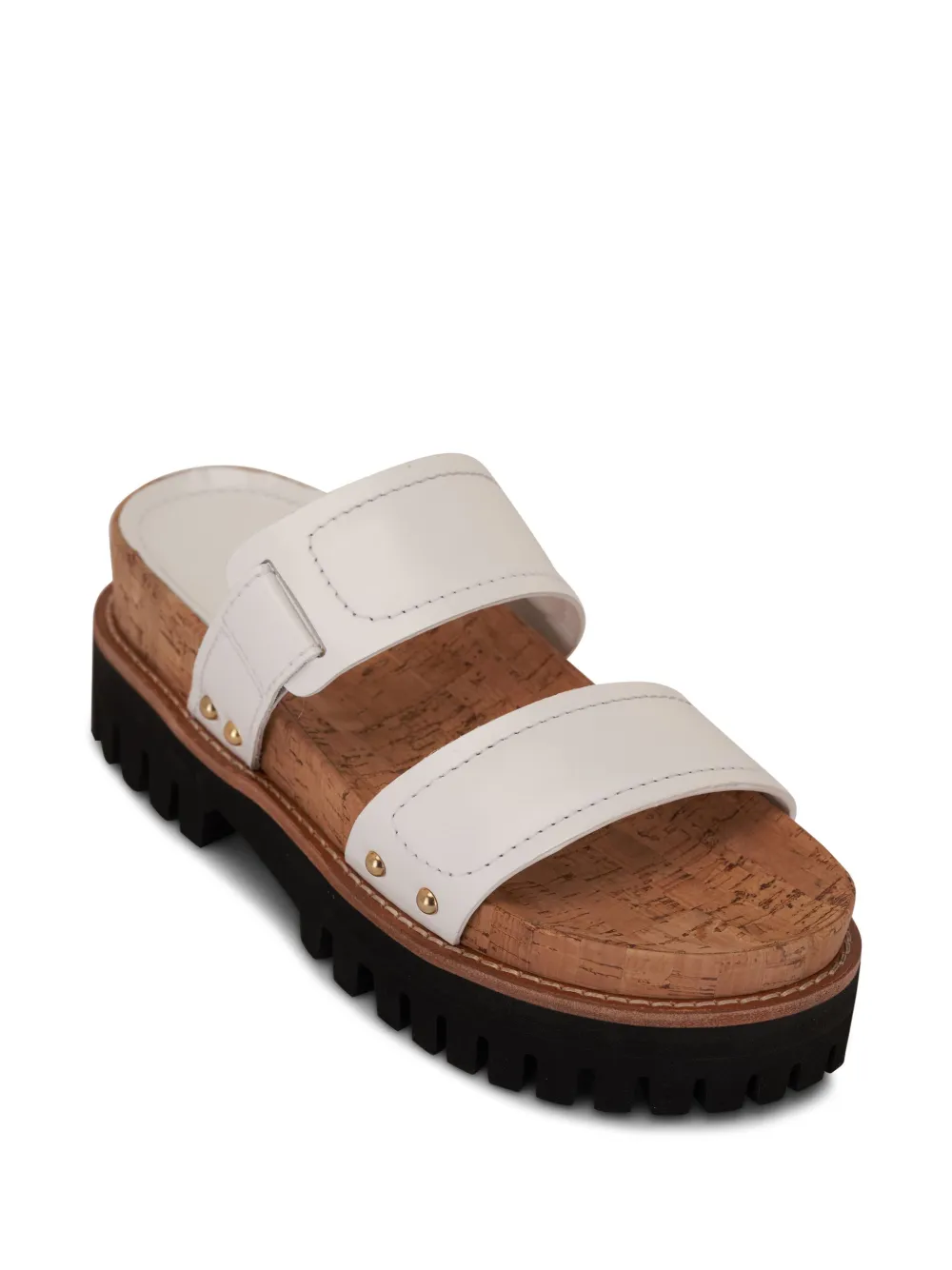 Dorothee Schumacher Sporty leren sandalen - Wit