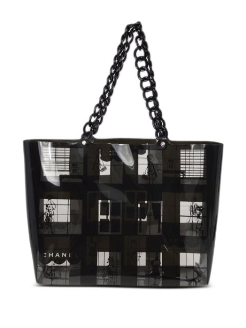 HOT SALE CHANEL 2003 Coco Window tote bag Women