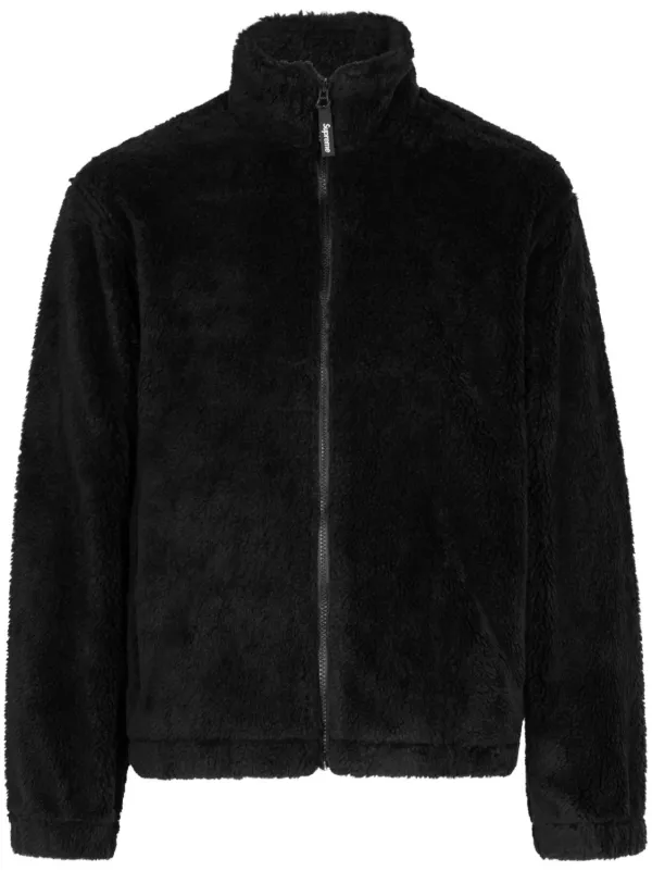Supreme star print Fleece Jacket Black FARFETCH PT