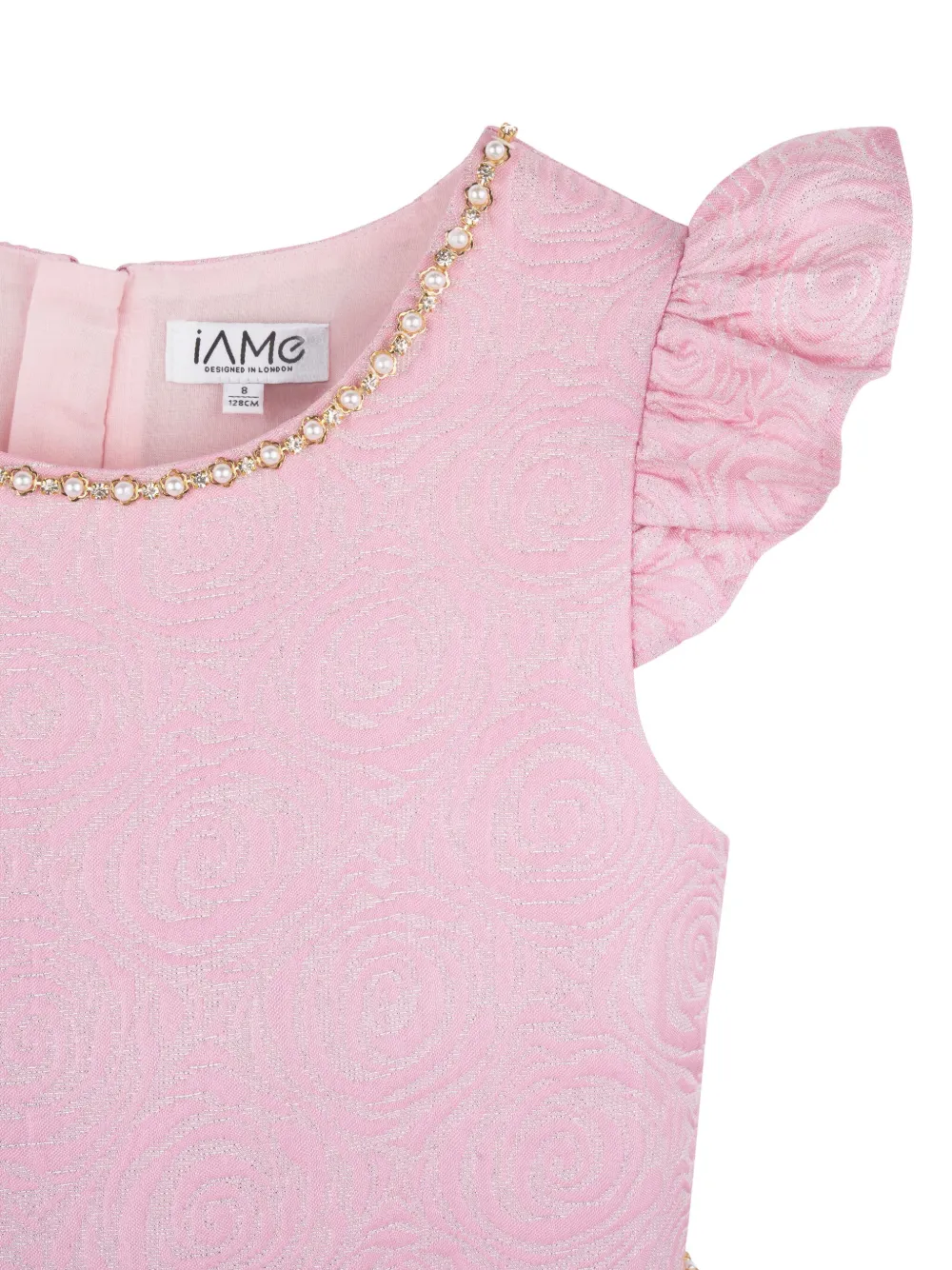 IAME Geplooide jurk Roze