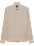 Orian long-sleeve linen shirt - Neutrals