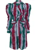 Vivienne Westwood Pre-Owned 2000s Wizard belted shirtdress - Purple