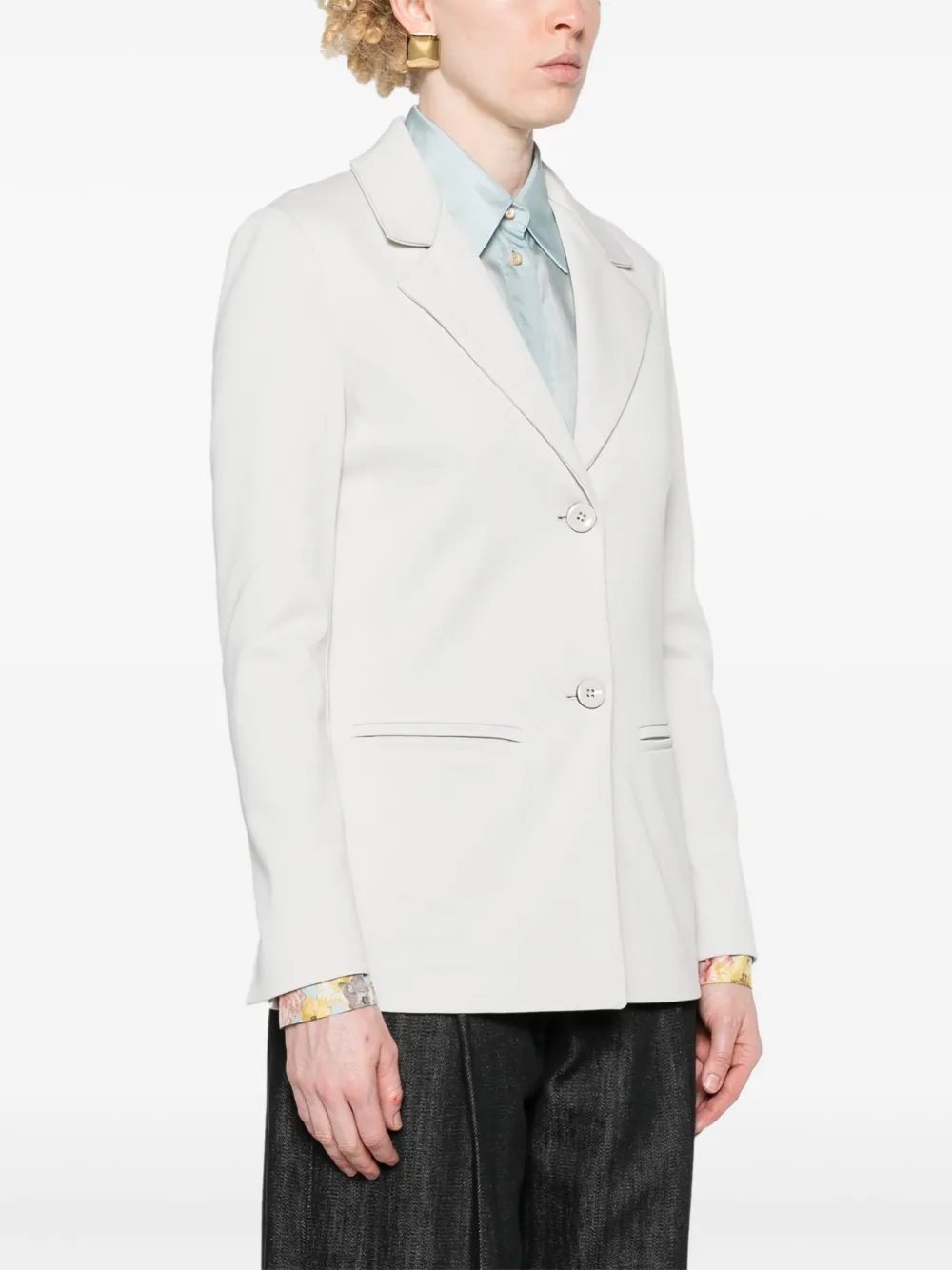 Max Mara Leisure Madera jersey blazer Beige