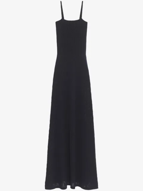 Barrie knitted cashmere lace dress