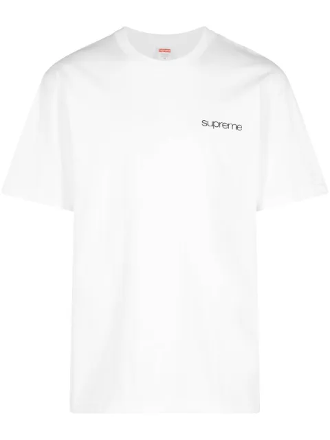 Supreme logo-print cotton T-shirt
