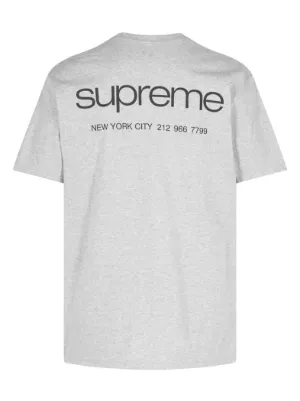 Supreme Box Logo Cotton T-shirt | Grey | FARFETCH