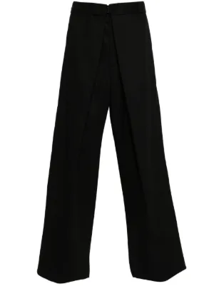 Balenciaga ワイドパンツ | ブラック | FARFETCH JP