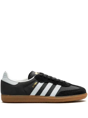 Adidas Samba Vegan "Black/Gum" Sneakers | Black | FARFETCH