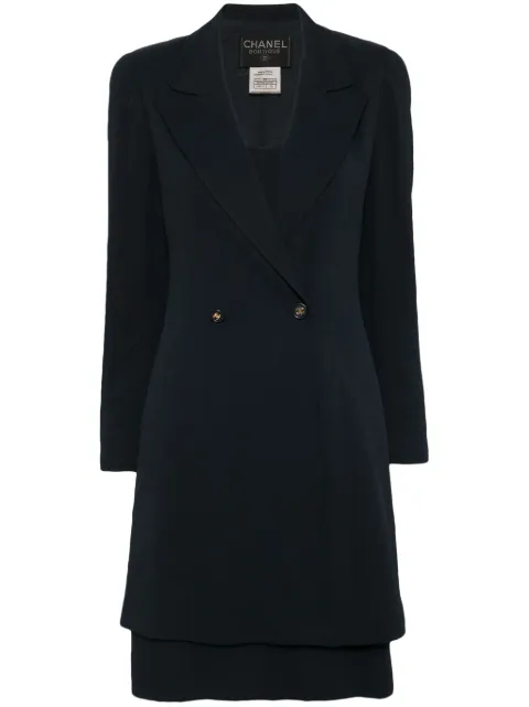 CHANEL Pre-Owned 1997 setup jacket dress suit