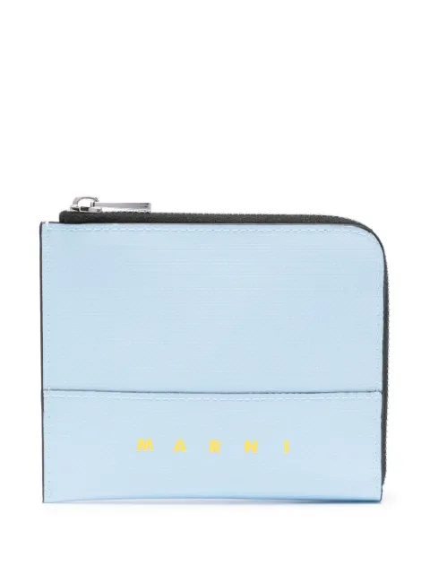 Marni logo-print wallet 