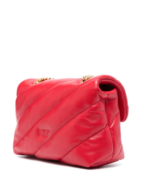 ショルダーバッグ・ポシェット Pinko MINI LOVE PUFFER SHOULDER BAG PINKO Mini Love Puff Leather Shoulder Bag | Black | FARFETCH
