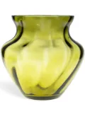 KLIMCHI Marika glass vase (22cm x 23cm) - Green