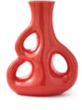 POLSPOTTEN Three Ears ceramic vase (50.5cm x 38cm) - Red