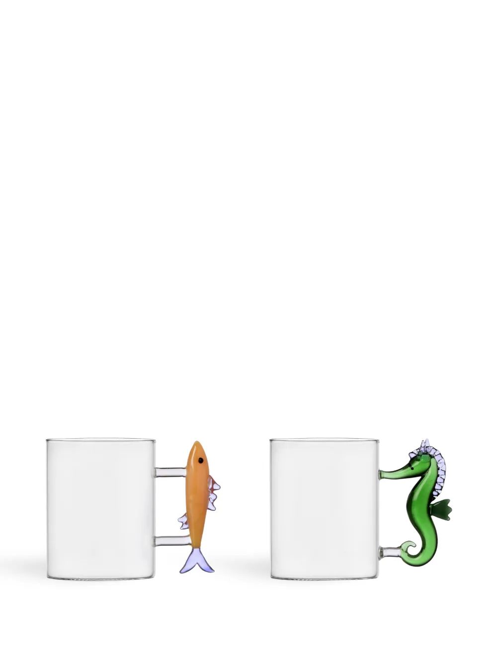 Ichendorf Milano Marine Garden Assorted Mugs (set Of Six) In White