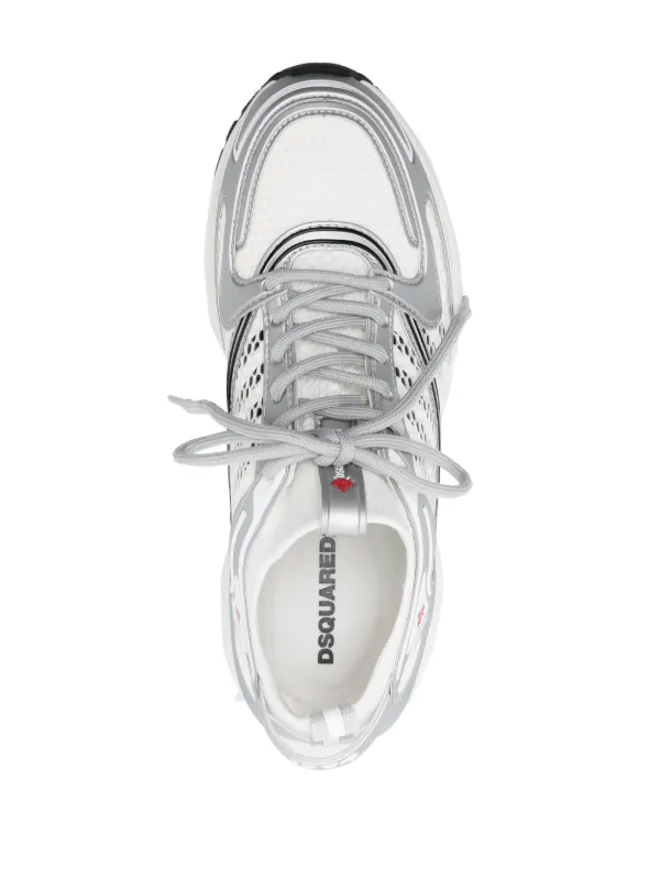 DSQUARED2 Dash メッシュ スニーカー | ホワイト | FARFETCH JP