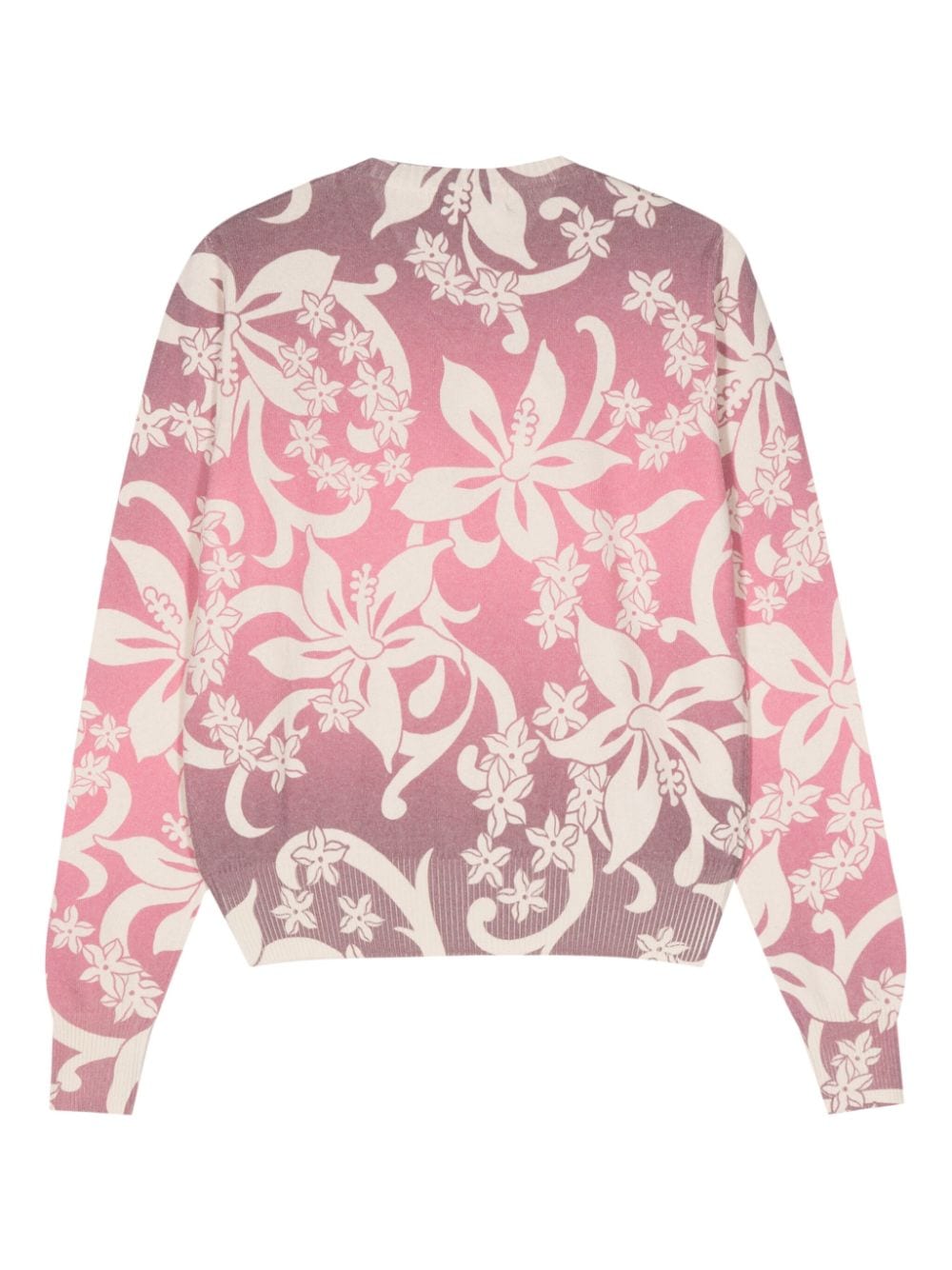 Shop Gimaguas Hanna Floral-print Jumper In Pink