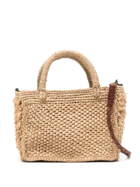 IBELIV Cocktail raffia tote bag