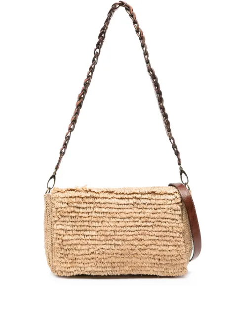 IBELIV Hafa raffia shoulder bag