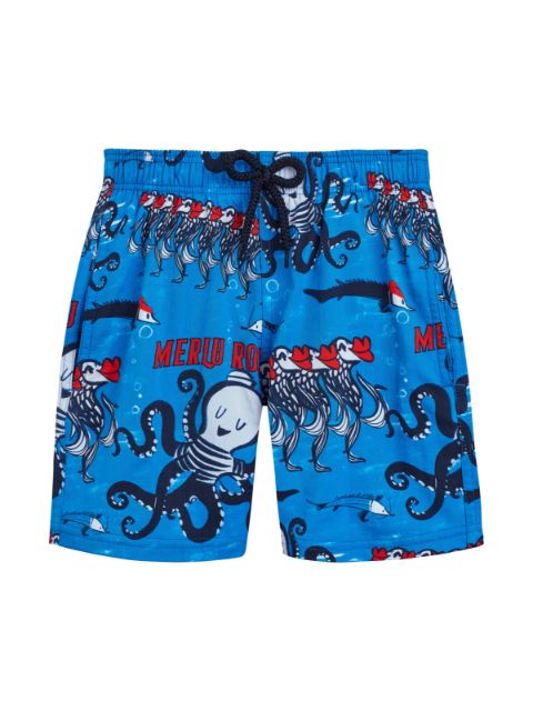 Vilebrequin Kids graphic-print swim shorts