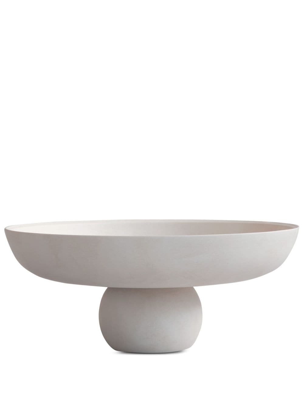 101 Copenhagen Large Baburu Ceramic Bowl (18cmx 43cm) In White