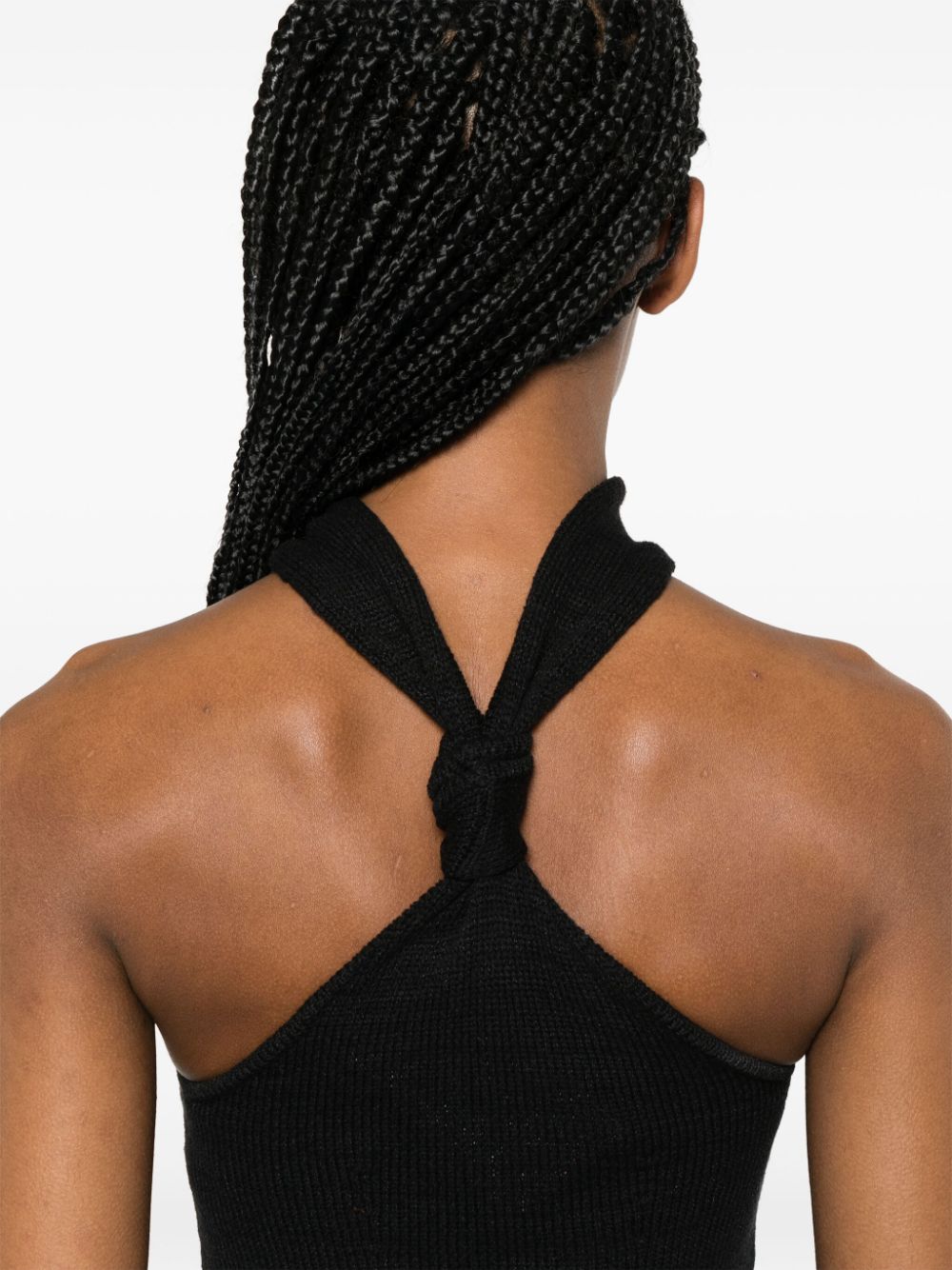 Shop Cult Gaia Sorine Knitted Top In Black