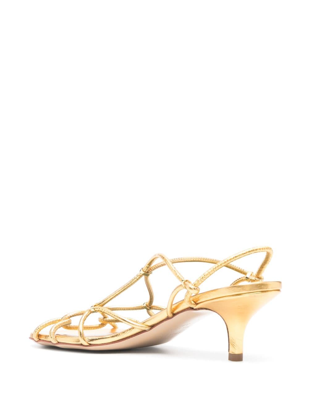 Shop Maria Luca Iside 60mm Sandals In Gold