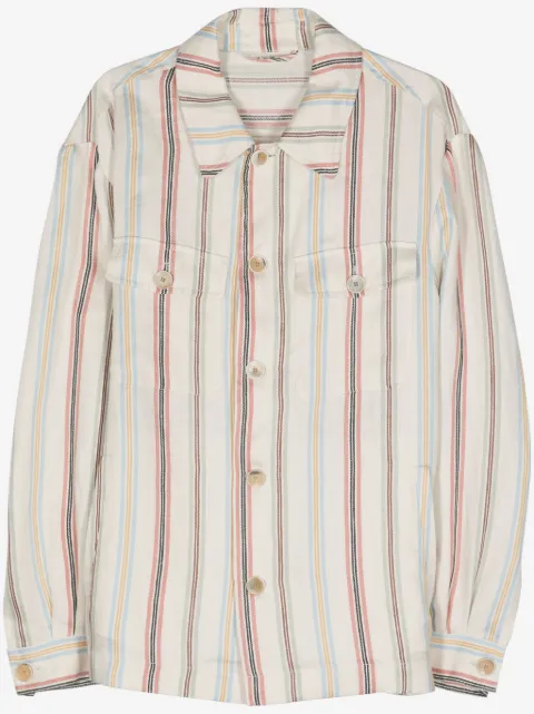 ETRO striped herringbone shirt