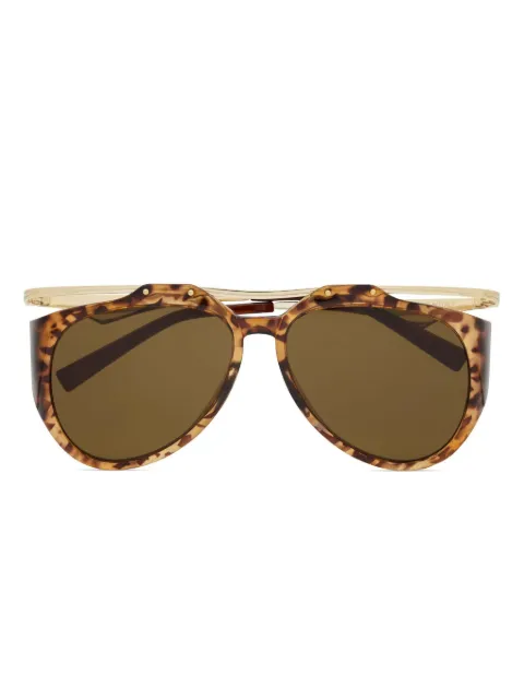 Saint Laurent Eyewear lunettes de soleil à monture pilote