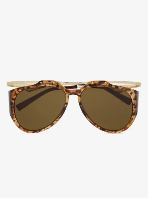 Saint Laurent Eyewear Amelia pilot-frame sunglasses