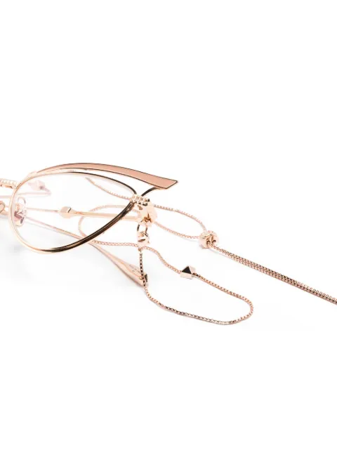 VALENTINO GARAVANI EYEWEAR V-Glassliner cat-eye glasses VLX118 - 2