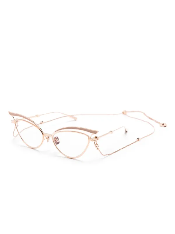 VALENTINO GARAVANI EYEWEAR V-Glassliner キャットアイ眼鏡フレーム  