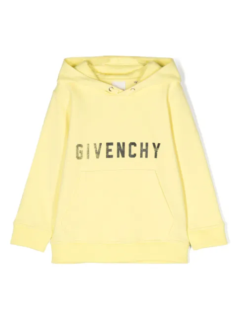 Givenchy Kids logo-print cotton hoodie