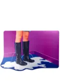 Seletti Milky Boots placemats (set of four) - Blue