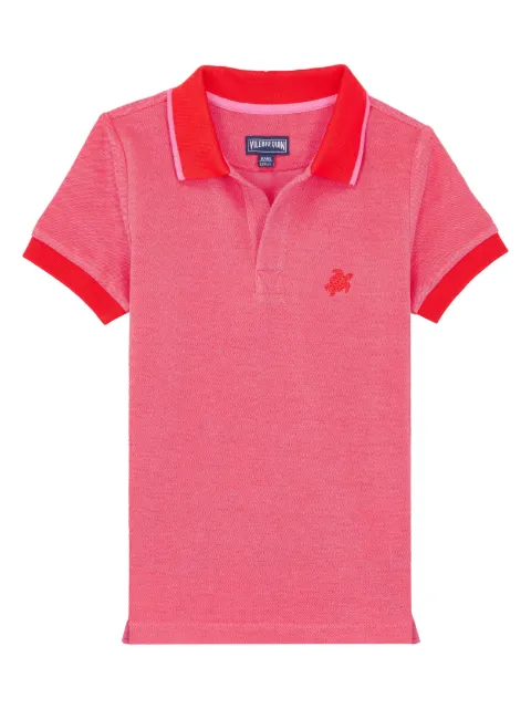 Vilebrequin Kids Poloshirt mit Logo-Stickerei